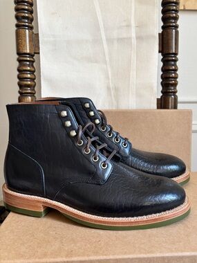 Grant Stone NEW Mens Diesel Boot Black Bison 11